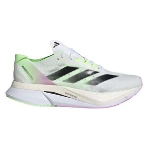 Adidas Adizero Boston 12 Men’s Running Shoes ‘White Green Spark’ [IG3321]